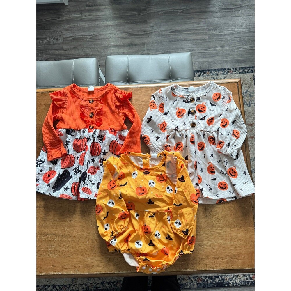 6-9 Months Girls Halloween dresses & one piece
